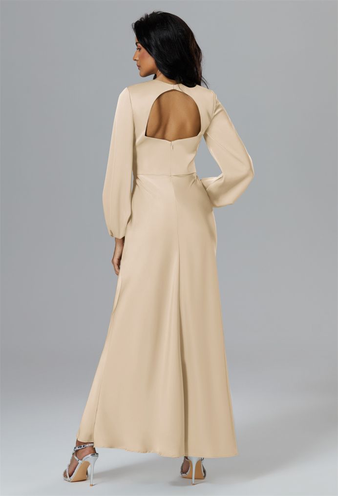 AW Phyllida Satin Charmeuse Bridesmaid Dresses image2