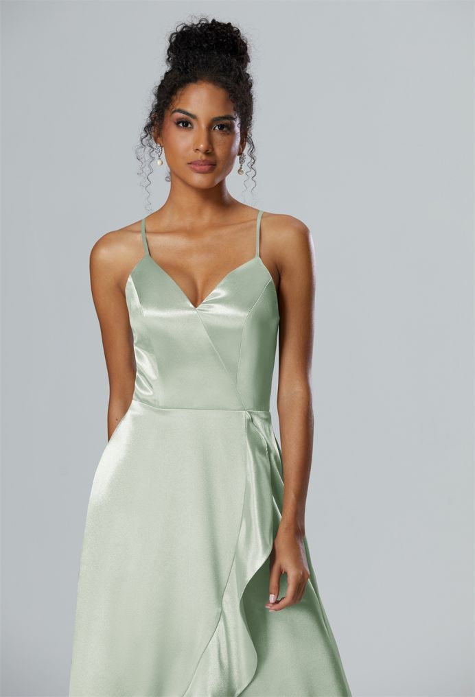 AW Marguerite Crystal Satin Bridesmaid Dresses image3