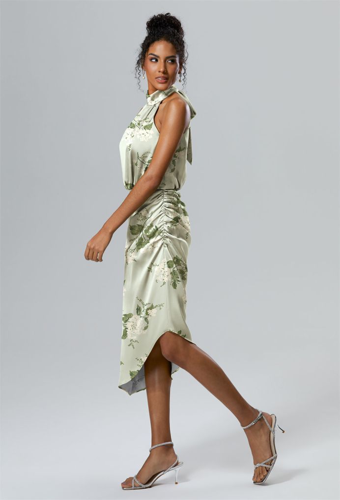 AW Ulrica Satin Charmeuse Bridesmaid Dresses image4