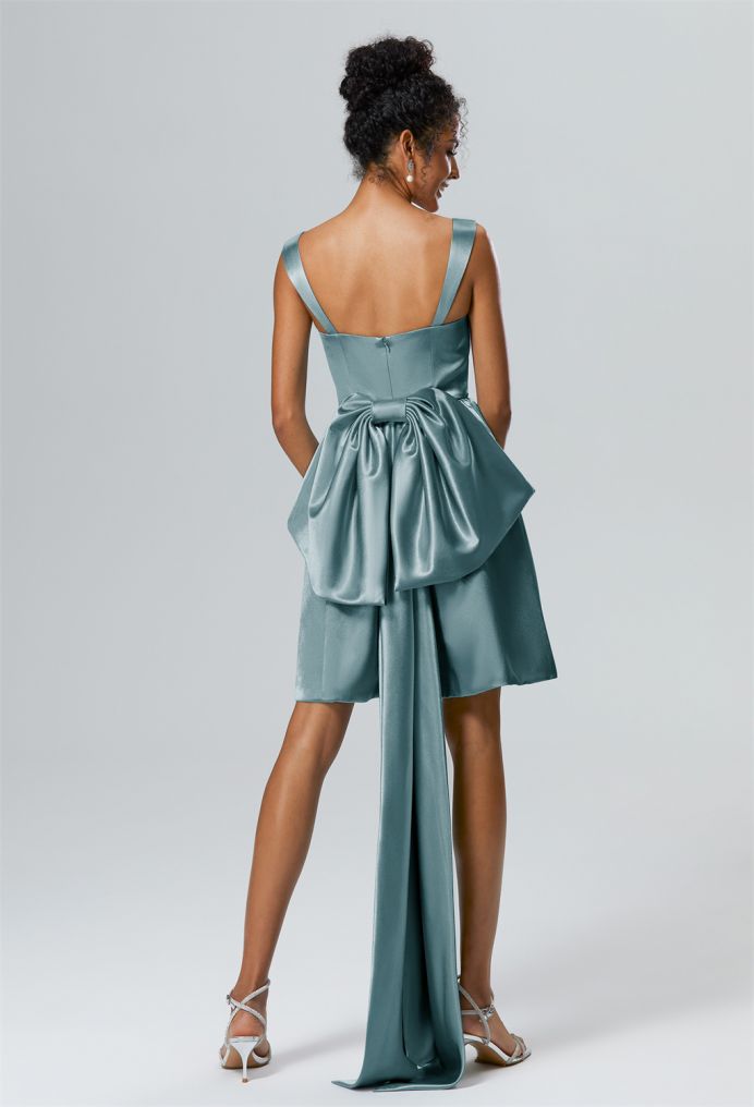 AW Valentina Crystal Satin Bridesmaid Dresses image2