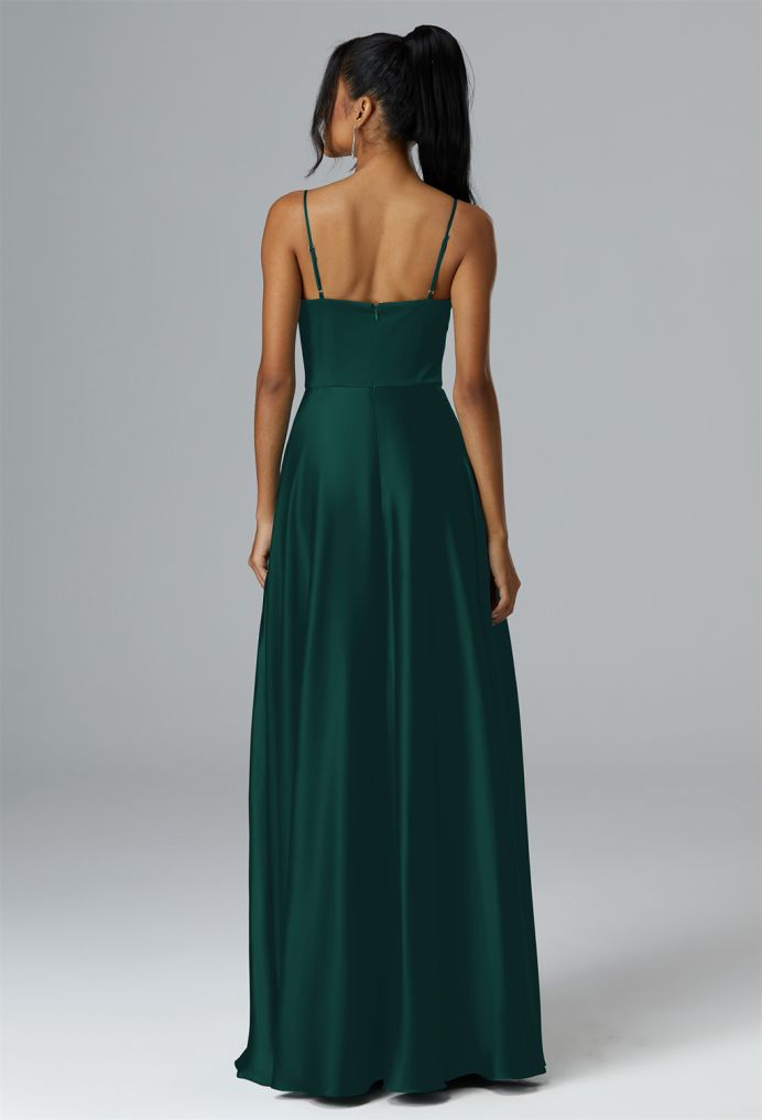 AW Rumbia Satin Charmeuse Bridesmaid Dresses image2