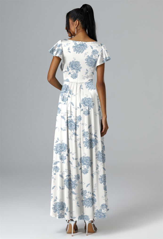 AW Sapota Satin Charmeuse Bridesmaid Dresses image2