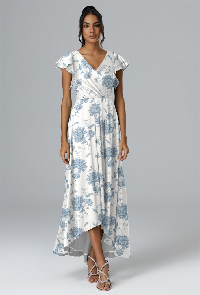 AW Sapota Satin Charmeuse Bridesmaid Dresses image4