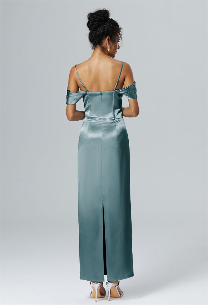 AW Valery Convertible Crystal Satin Bridesmaid Dresses image2