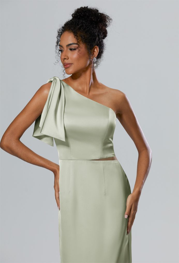 AW Virginia Satin Charmeuse Bridesmaid Dresses image3