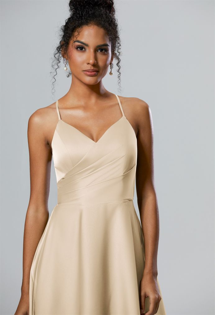 AW Vina Satin Charmeuse Bridesmaid Dresses image3
