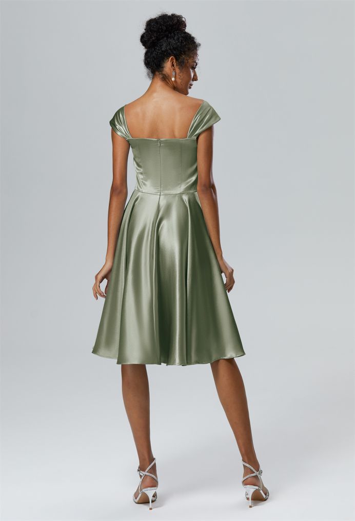 AW Yasmin Crystal Satin Bridesmaid Dresses image2