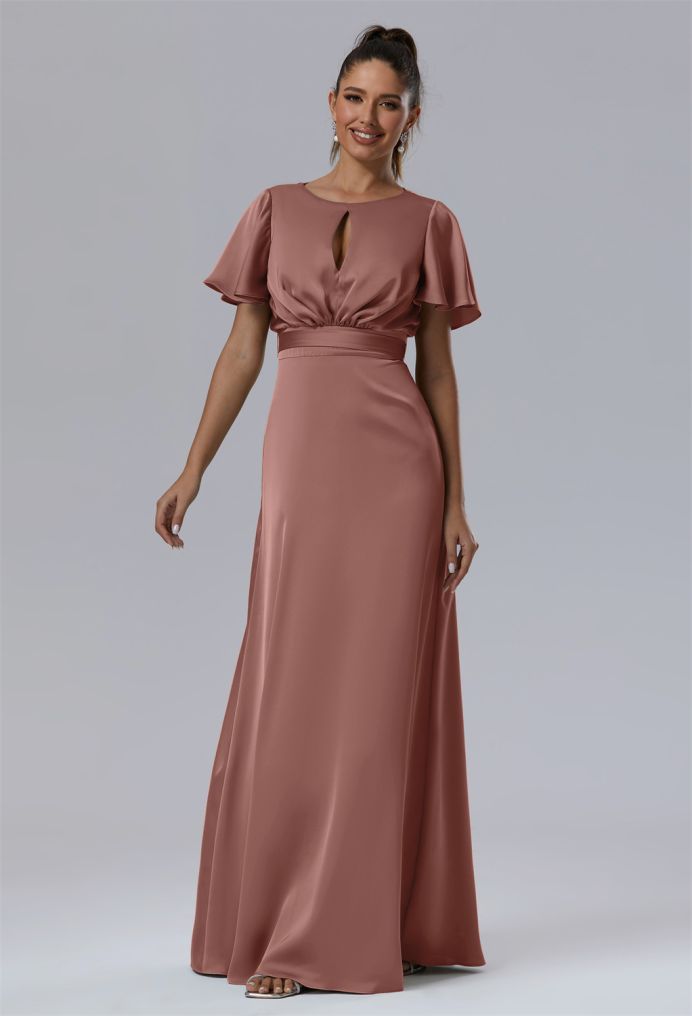 AW Sultan Satin Charmeuse Bridesmaid Dresses image5