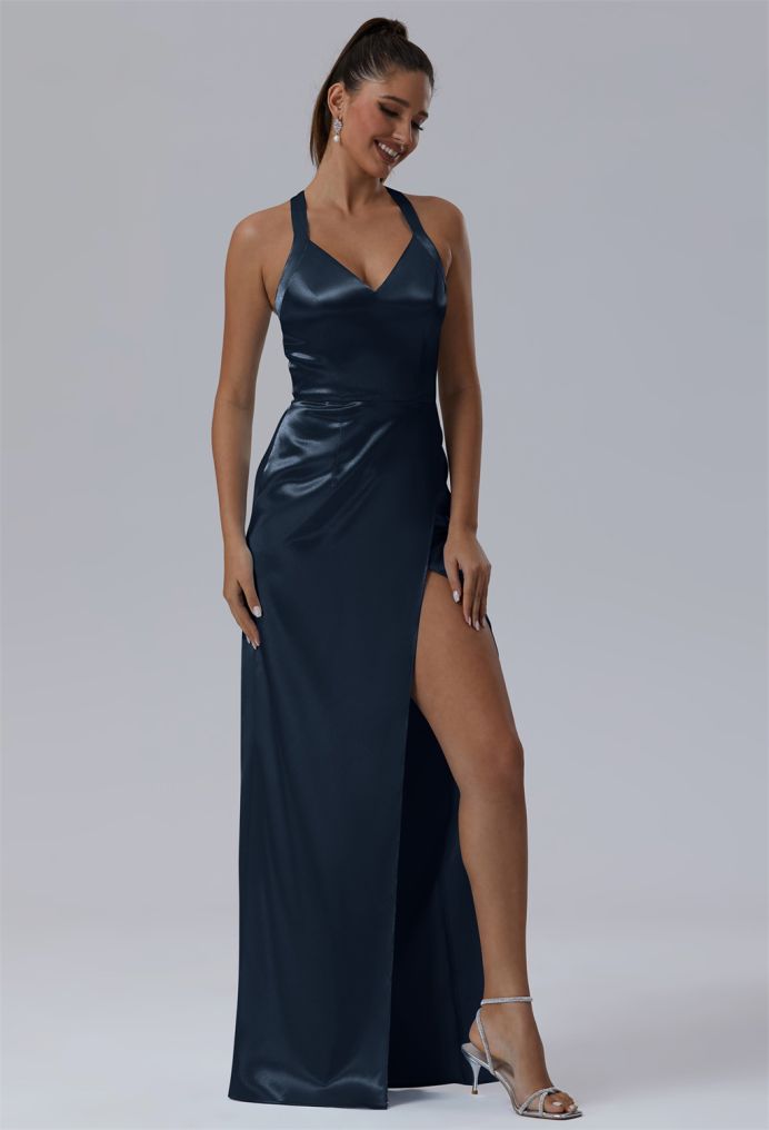 AW Maribella Crystal Satin Bridesmaid Dresses image6