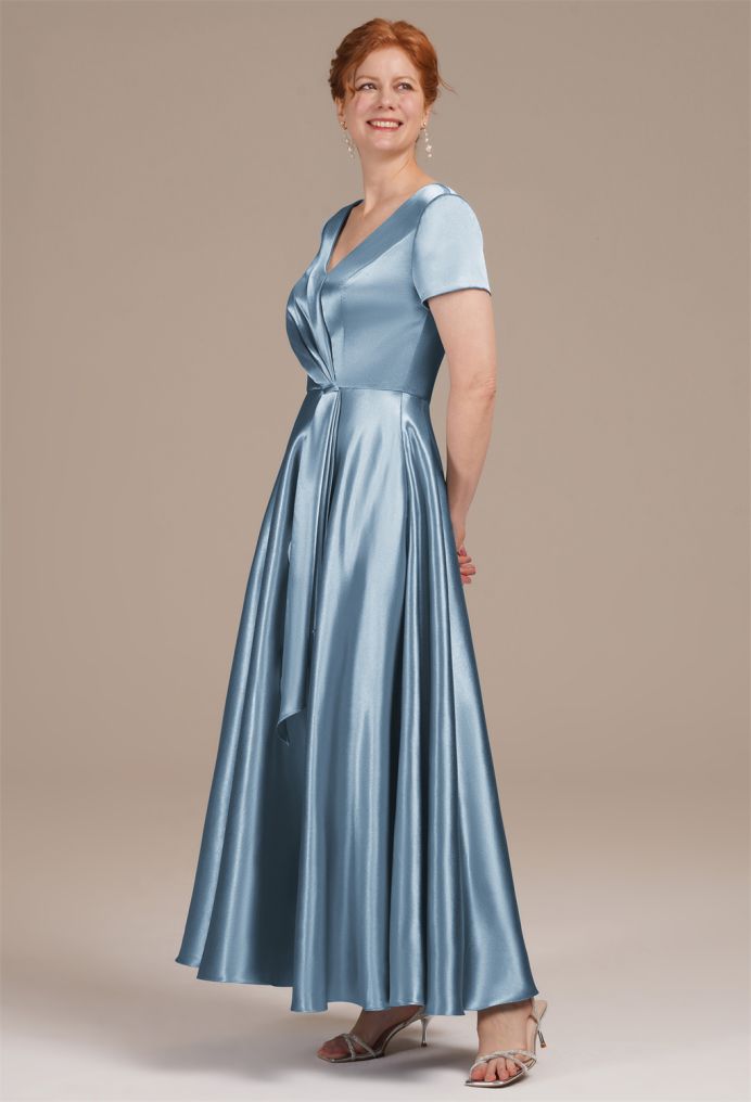 AW Omukama Crystal Satin Mother of the Bride Dresses image4