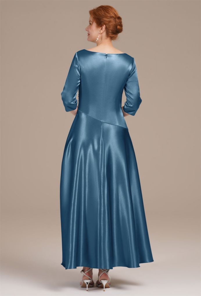 AW Psaltery Crystal Satin Mother of the Bride Dresses image2