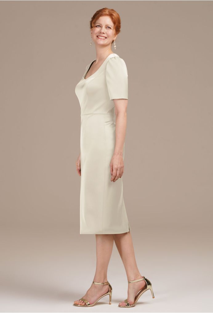 AW Ri Satin Charmeuse Mother of the Bride Dresses image4