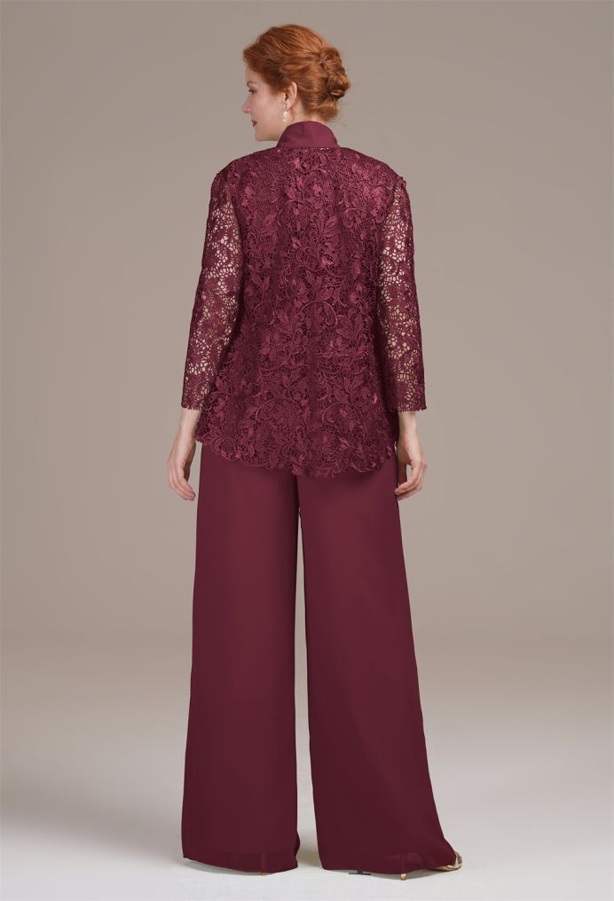 AW Geranium Pants Mother of the Bride Dresses image6