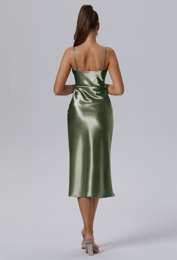 AW Carillon Crystal Satin Bridesmaid Dresses image2