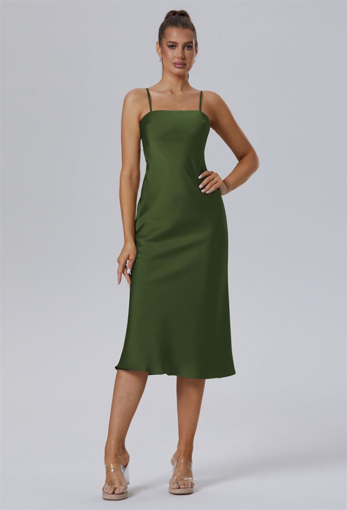 AW Gonamore Satin Charmeuse Bridesmaid Dresses image1