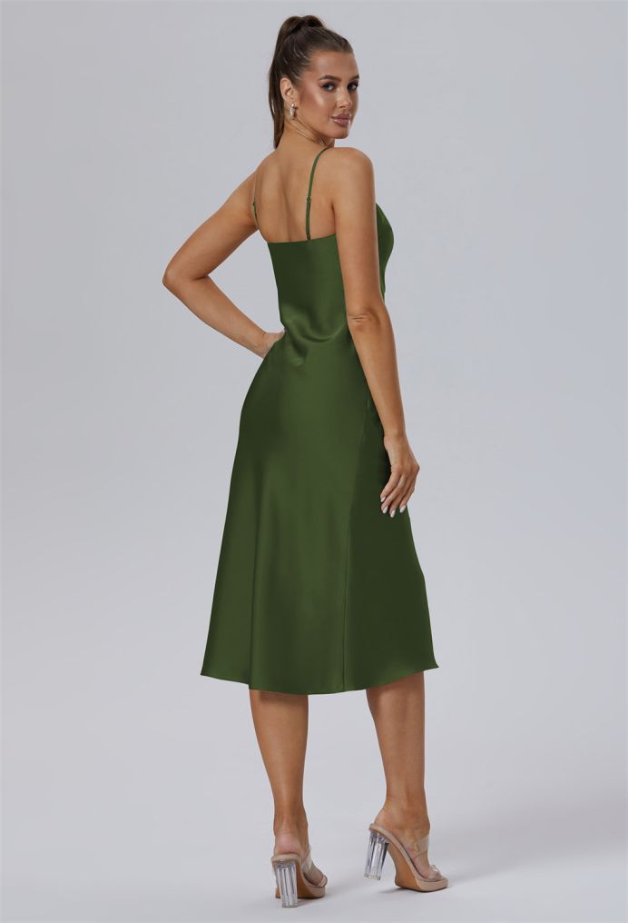 AW Gonamore Satin Charmeuse Bridesmaid Dresses image2