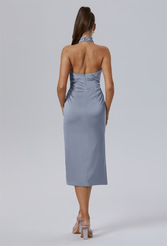 AW Cyclone Satin Charmeuse Bridesmaid Dresses image3