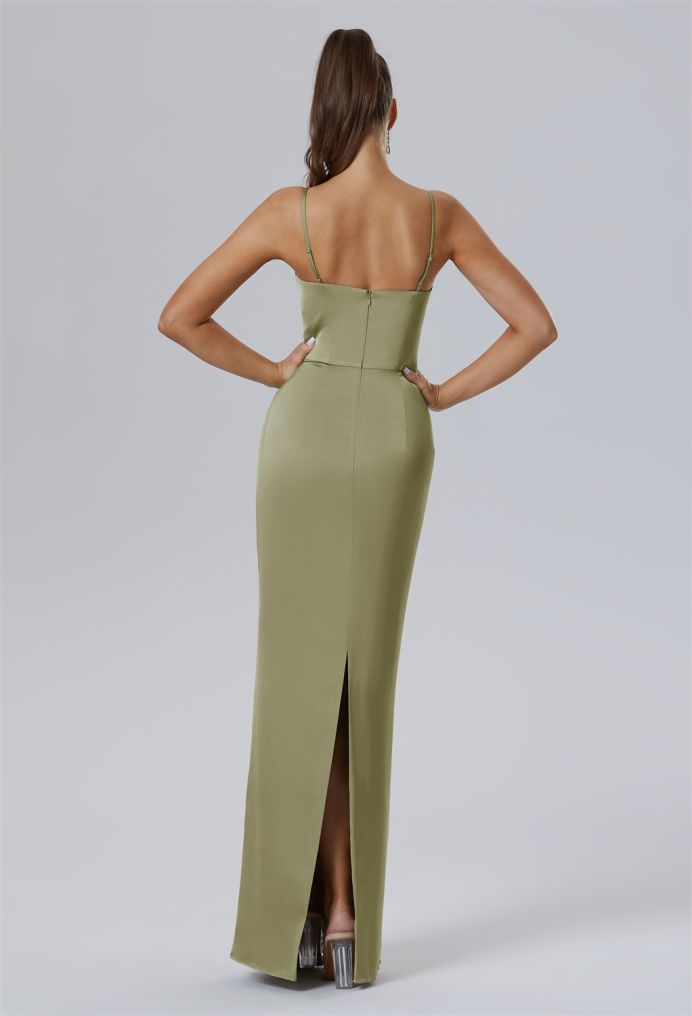 AW Ionosphere Satin Charmeuse Bridesmaid Dresses image2