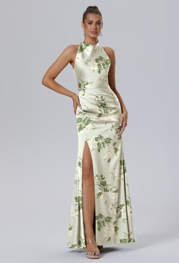 AW Maharaol Satin Charmeuse Bridesmaid Dresses image1