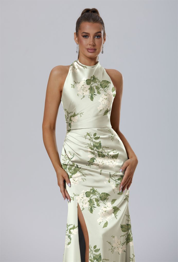 AW Maharaol Satin Charmeuse Bridesmaid Dresses image3