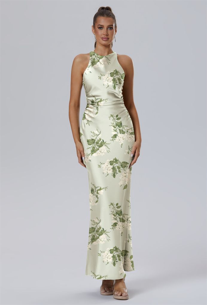 AW Teigne Satin Charmeuse Bridesmaid Dresses image1
