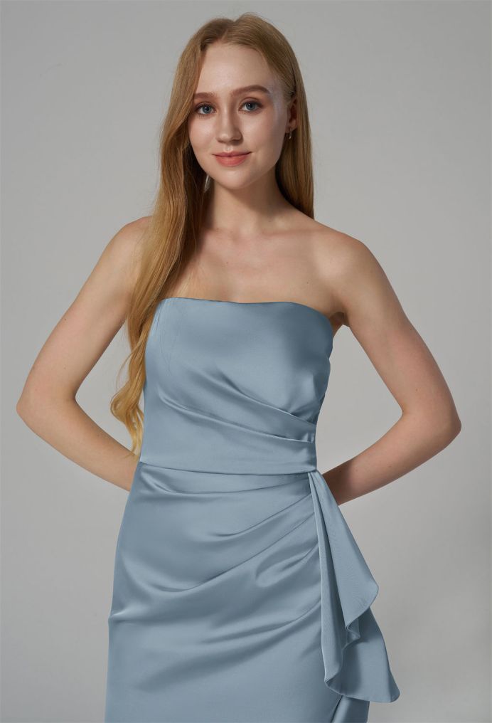 AW Felix Satin Charmeuse Bridesmaid Dresses image3