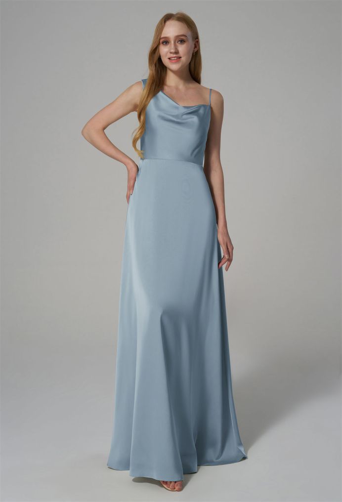AW Annabella Satin Charmeuse Bridesmaid Dresses image1