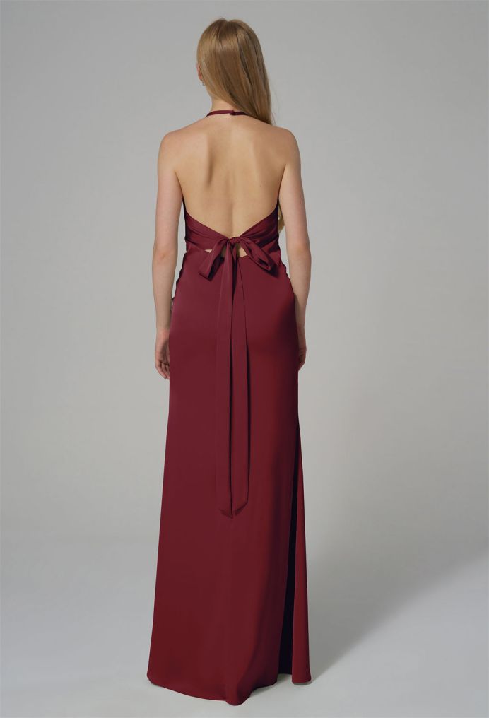 AW Norma Satin Charmeuse Bridesmaid Dresses image2