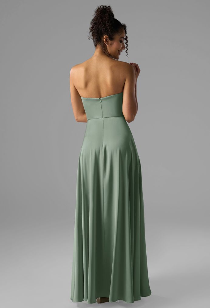 AW Rhiannon Satin Charmeuse Bridesmaid Dresses image4