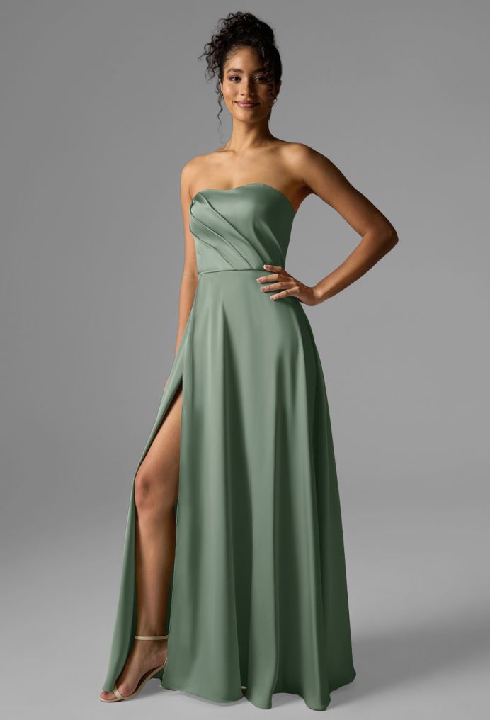 AW Rhiannon Satin Charmeuse Bridesmaid Dresses image5