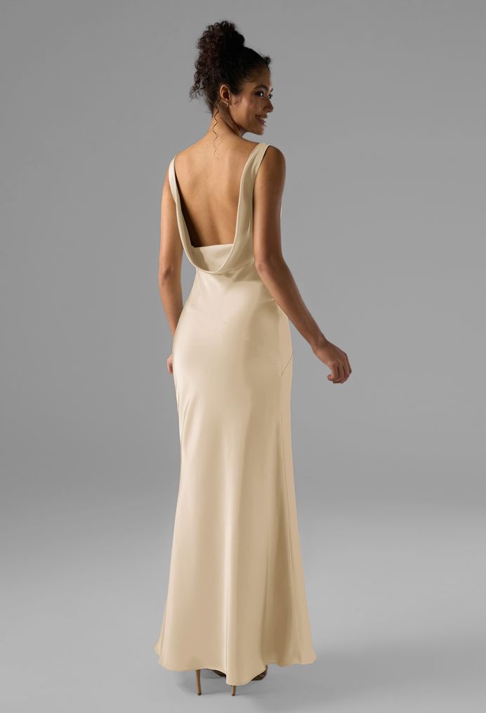 AW Rachael Satin Charmeuse Bridesmaid Dresses image2