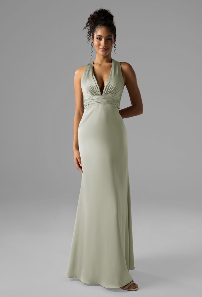 AW Erika Satin Charmeuse Bridesmaid Dresses image3