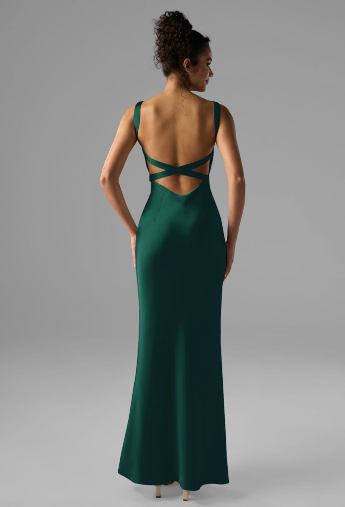 AW Armaan Satin Charmeuse Bridesmaid Dresses image2