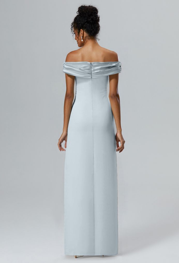 AW Meghan Satin Charmeuse Bridesmaid Dresses image3