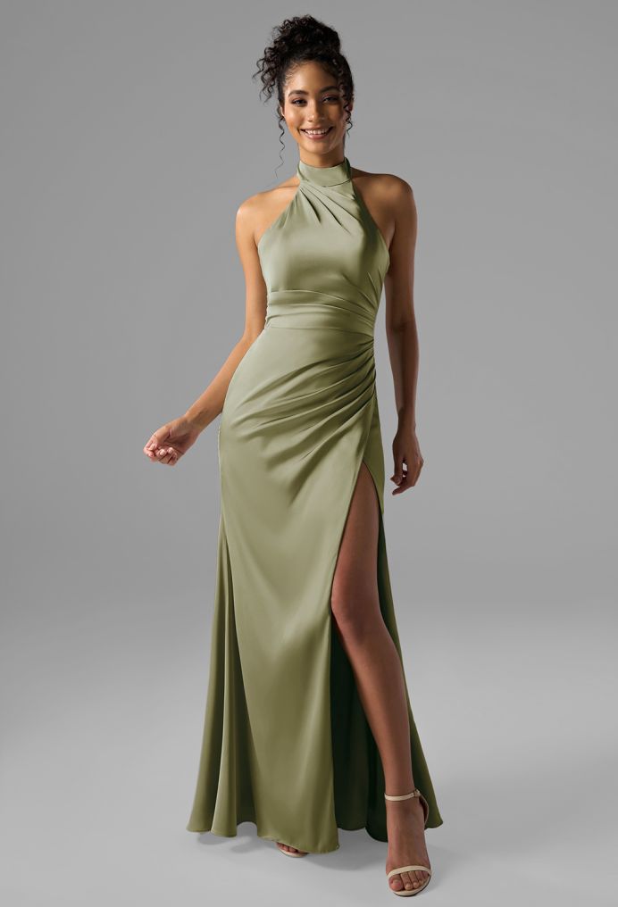 AW Aiden Satin Charmeuse Bridesmaid Dresses image1