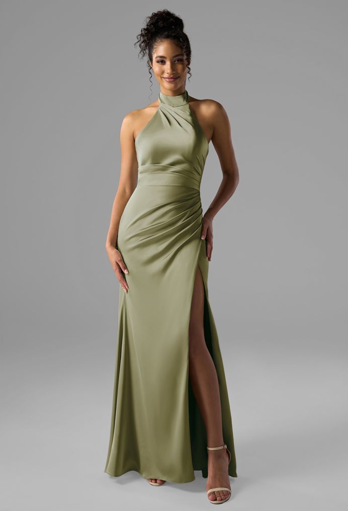 AW Aiden Satin Charmeuse Bridesmaid Dresses image5