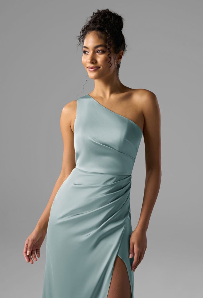 AW Benedict Satin Charmeuse Bridesmaid Dresses image3