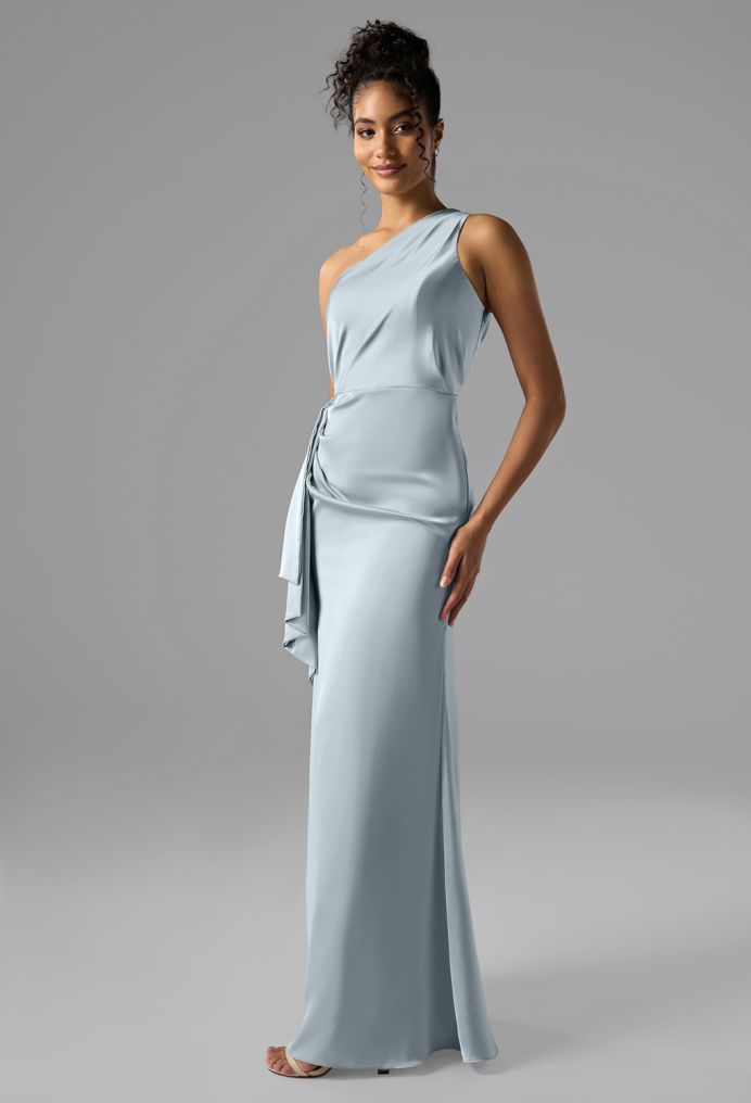 AW Leighton Satin Charmeuse Bridesmaid Dresses image5