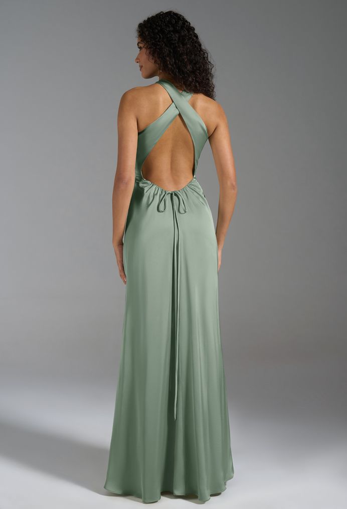 AW Xanthe Satin Charmeuse Bridesmaid Dresses image2
