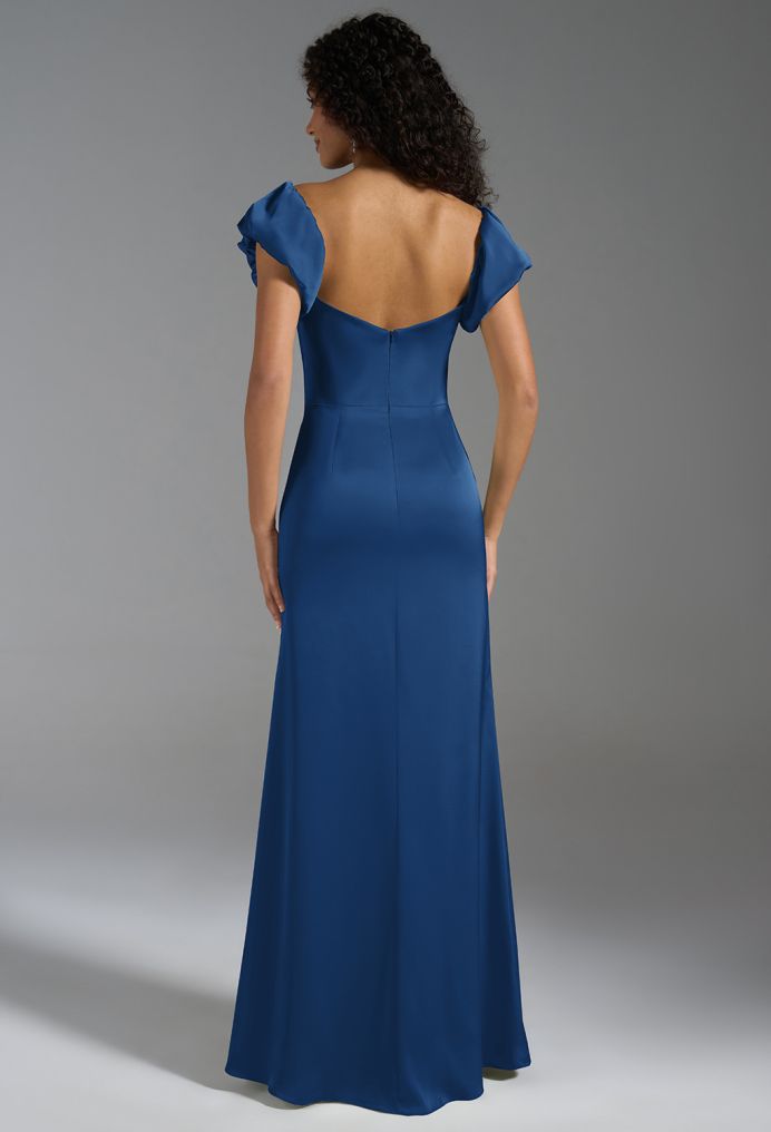 AW Samara Satin Charmeuse Bridesmaid Dresses image2