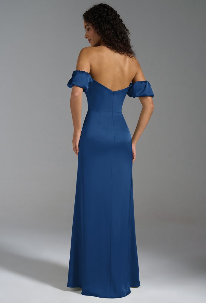 AW Samara Satin Charmeuse Bridesmaid Dresses image4