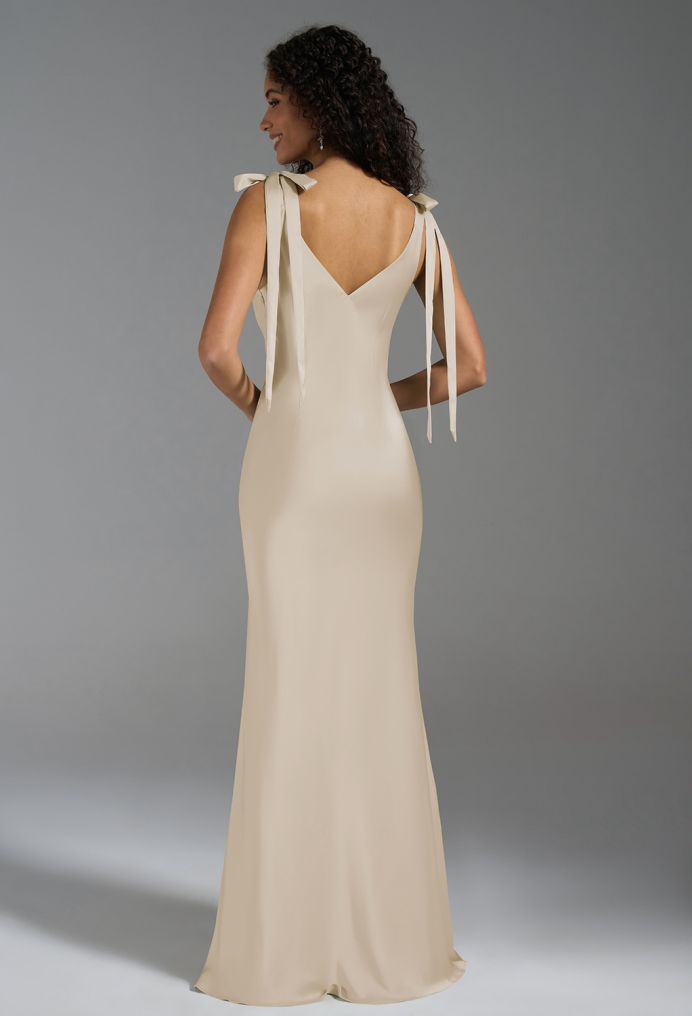 AW Chiara Satin Charmeuse Bridesmaid Dresses image2