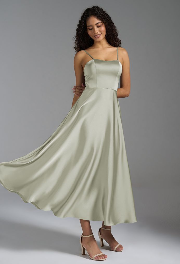 AW Lexi Satin Charmeuse Bridesmaid Dresses image1