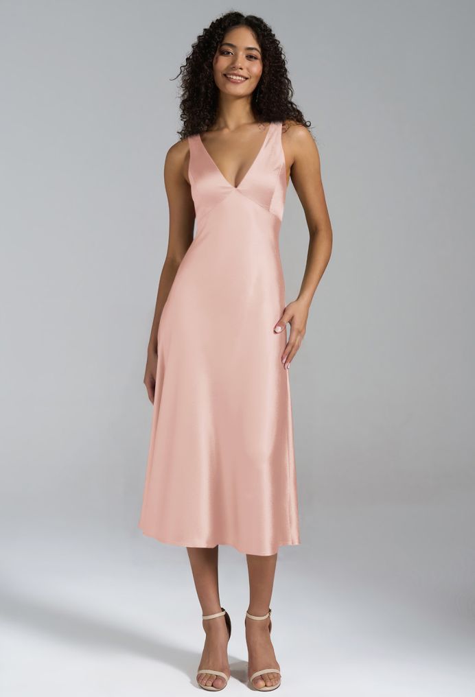 AW Alfie Satin Charmeuse Wedding Guest Dresses image1