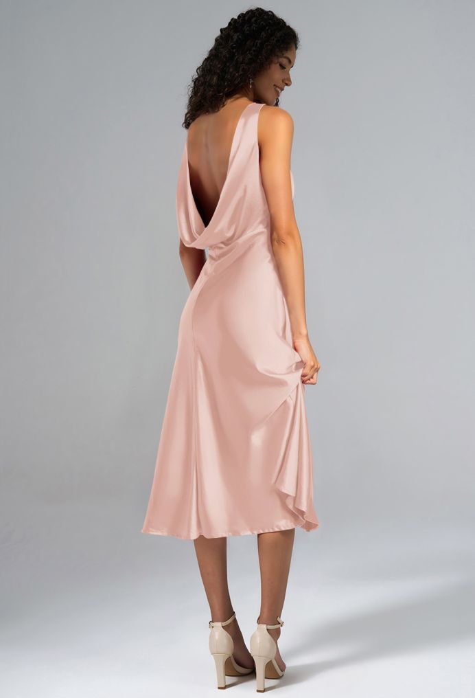 AW Alfie Satin Charmeuse Wedding Guest Dresses image2