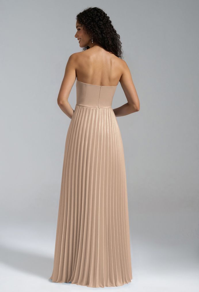 AW Hermione Satin Charmeuse Bridesmaid Dresses image2