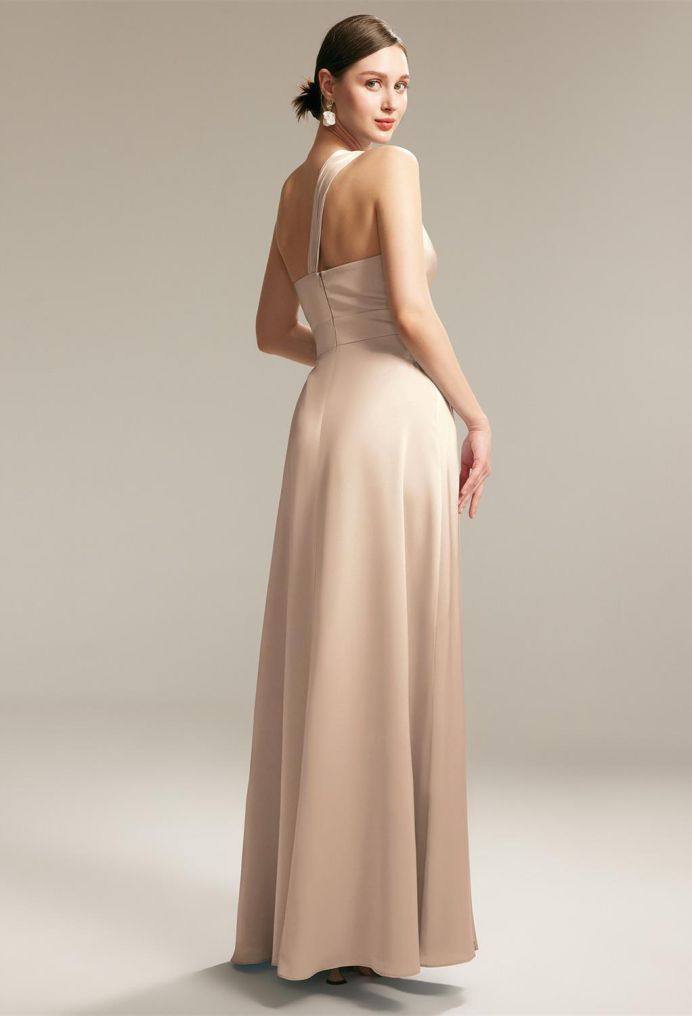 AW Elna Satin Charmeuse Bridesmaid Dresses image6