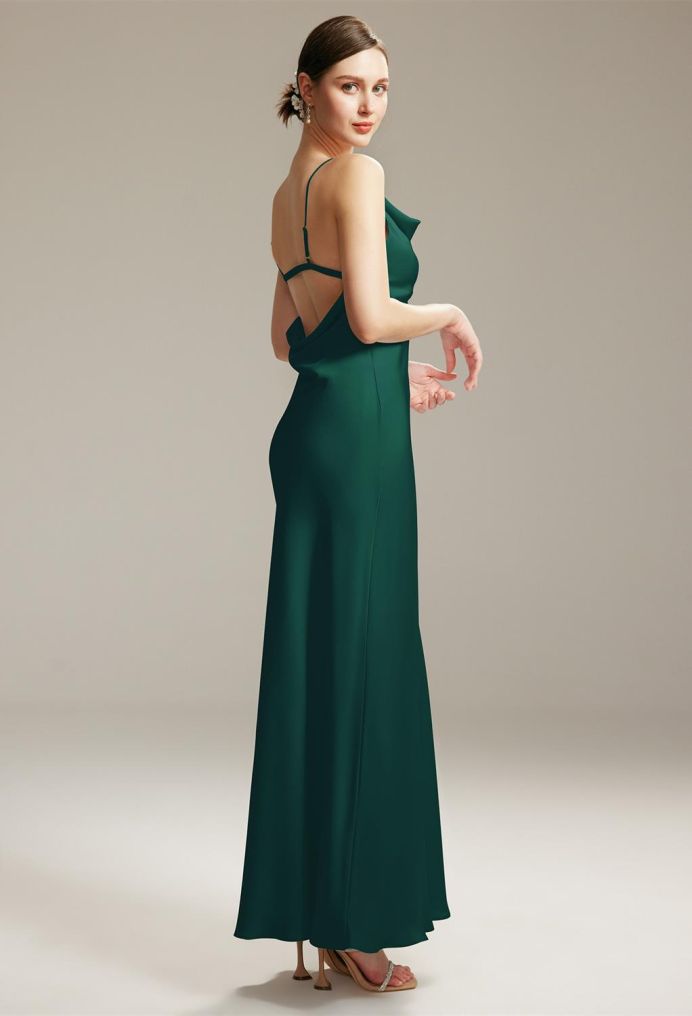AW Jania Satin Charmeuse Bridesmaid Dresses image2