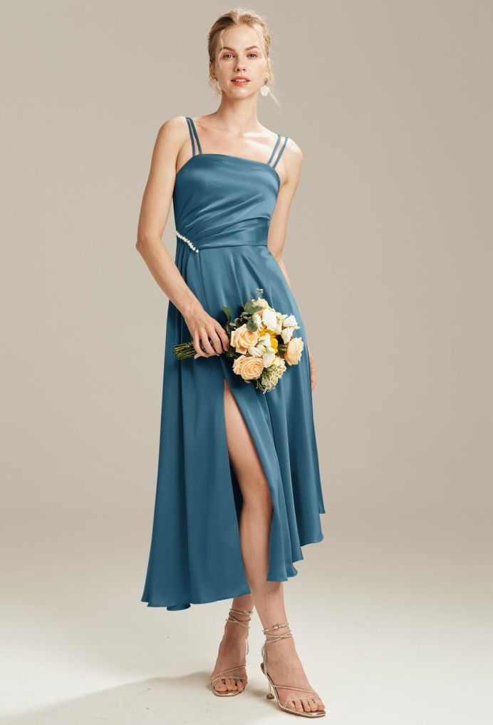 AW Joann Satin Charmeuse Bridesmaid Dresses image4