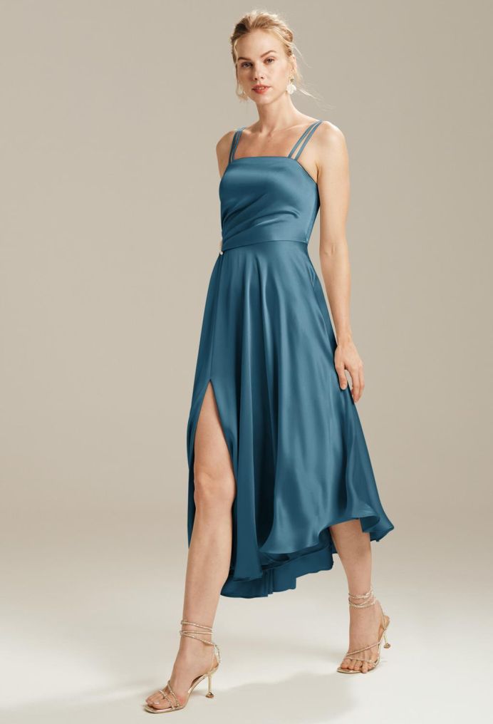 AW Joann Satin Charmeuse Bridesmaid Dresses image5